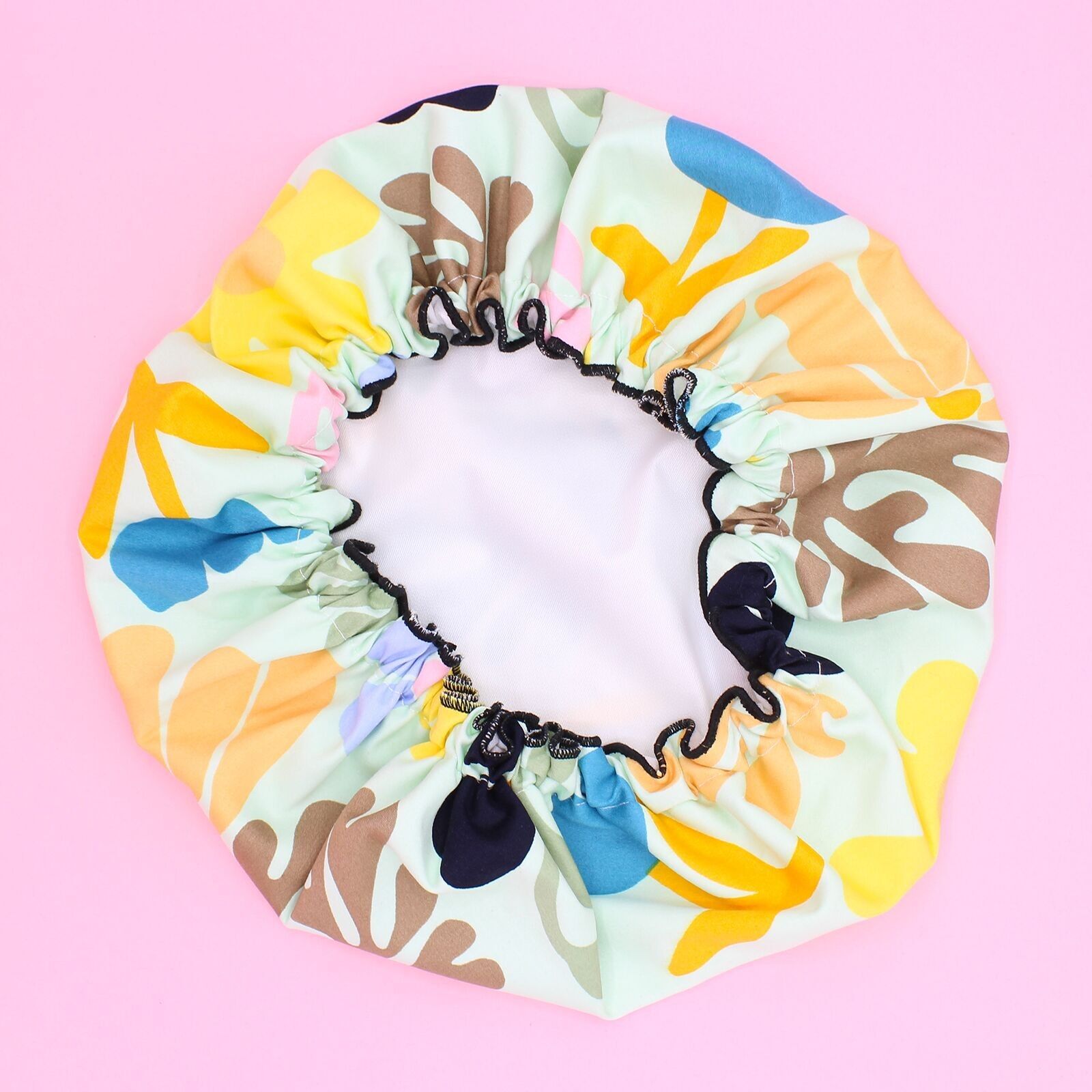 Bonnet de soin imperméable - corail