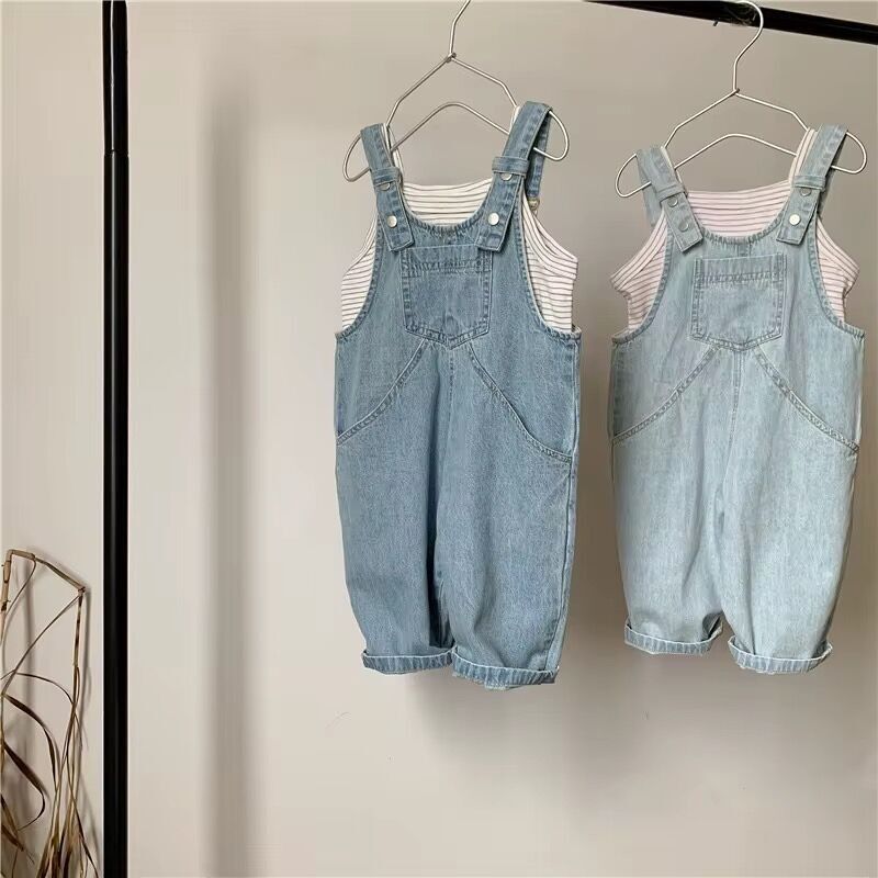 Salopette en denim Aspyn