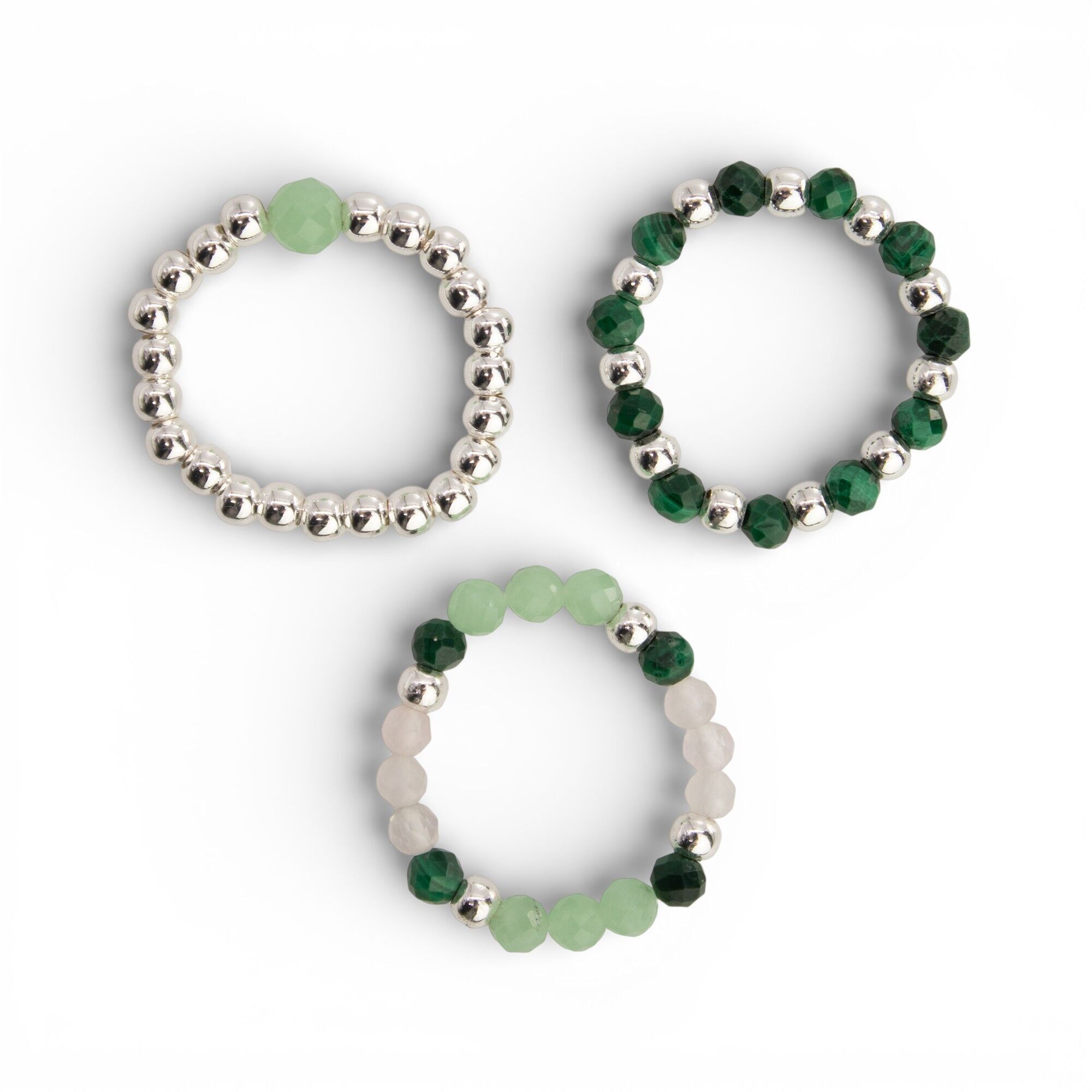 Nymph – Nature Inspired Gemstone Ring Sets