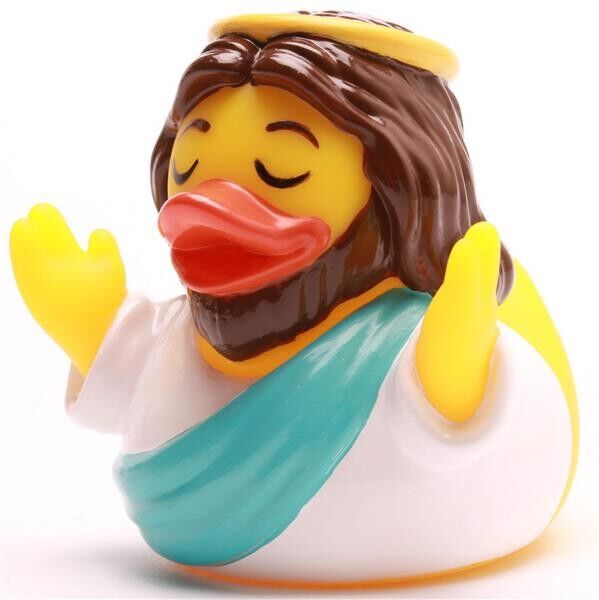 Patito de goma de Jesucristo - Patito de goma