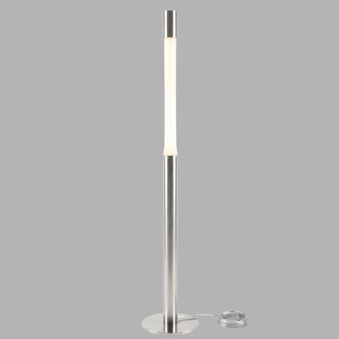 Vik LED-Stehleuchte – Silber