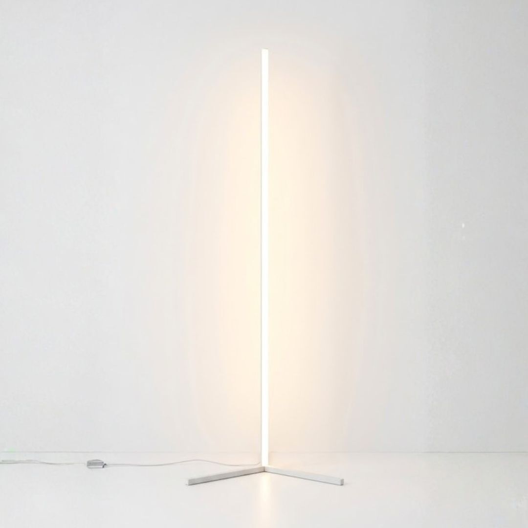 LED-Eckstehleuchte – Weiß – Dimmbar
