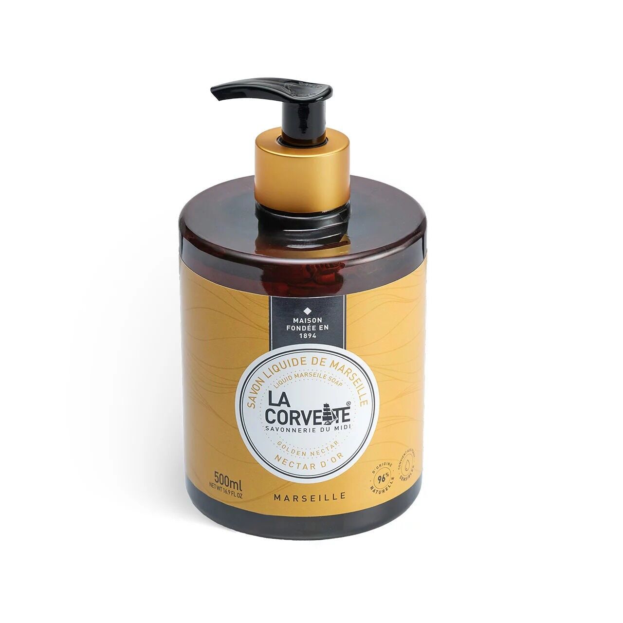 Savon liquide Nectar d’Or Mains et Corps  – 500 ml