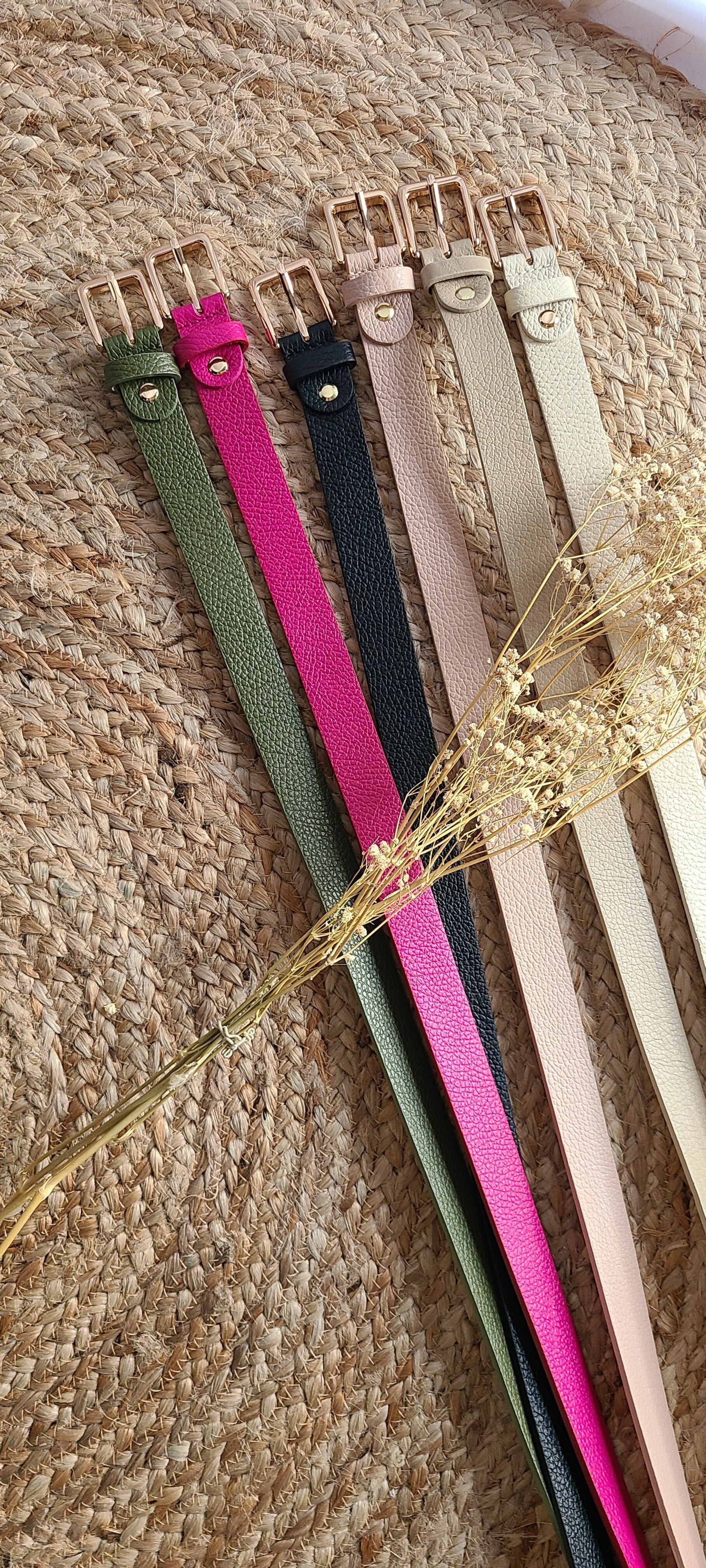 Ceinture - Cuir grainé 100 cm - Taille 44