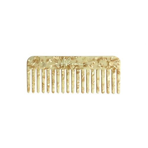 Afroani Cream hair comb