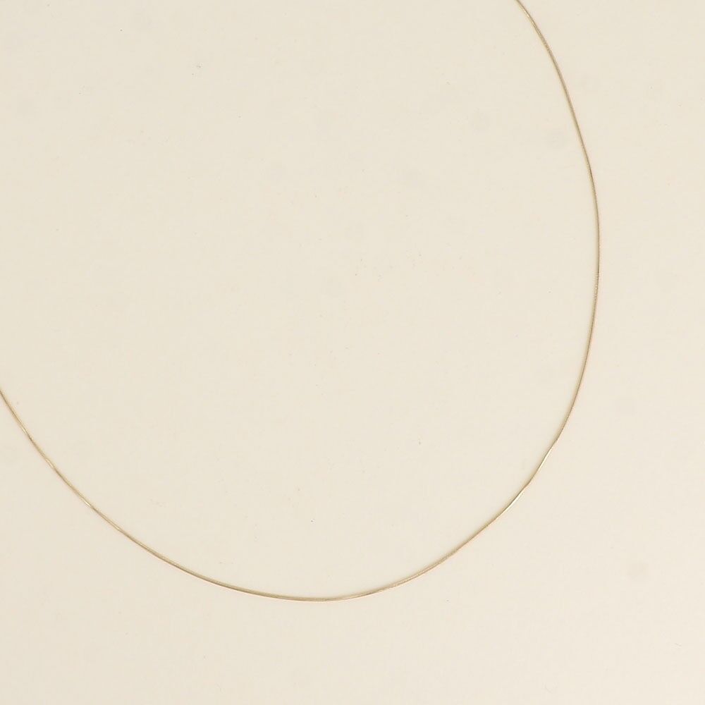 Collier - maille fine 0,5mm