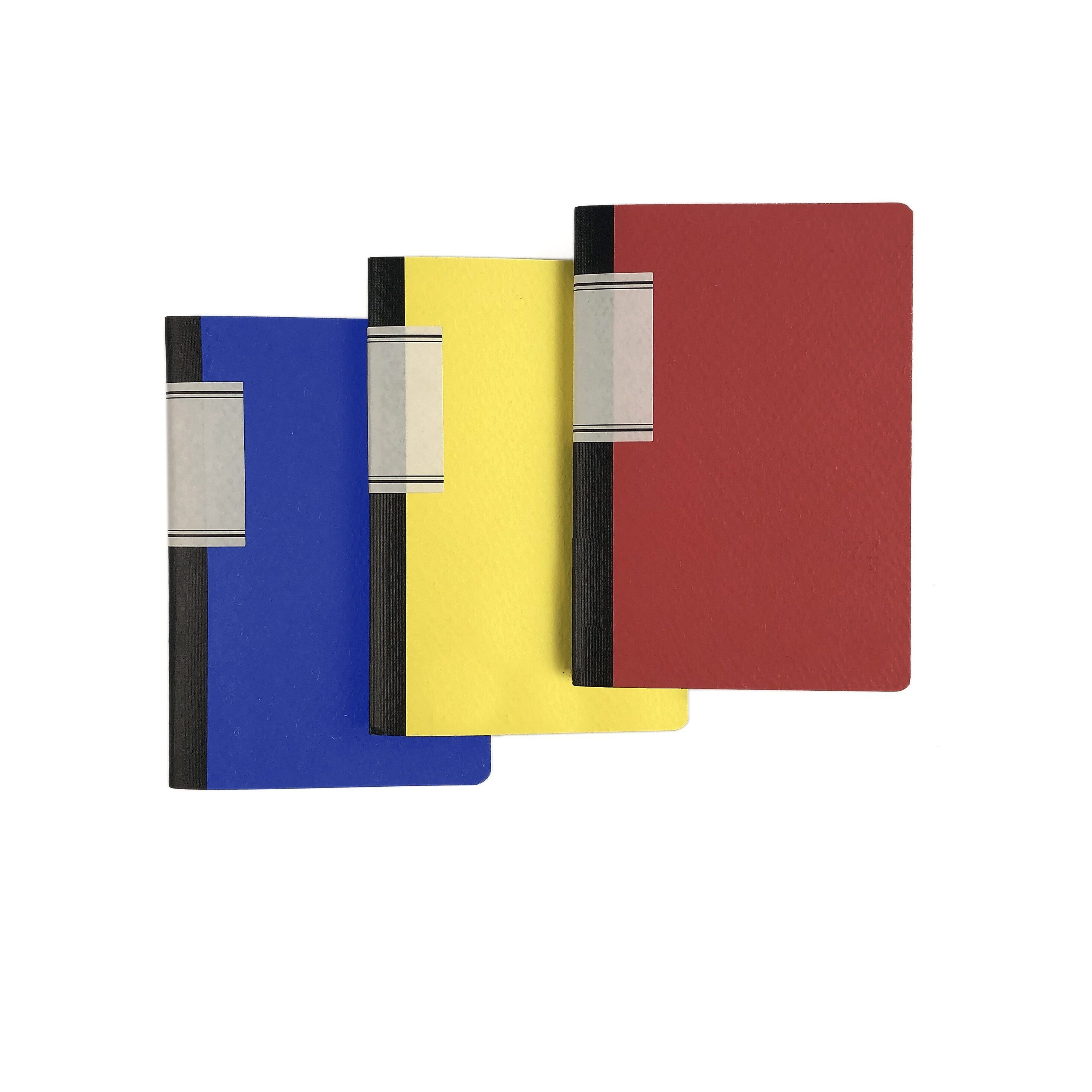 Skizzenbuch – 3 Farben, klein 90 x 130 mm