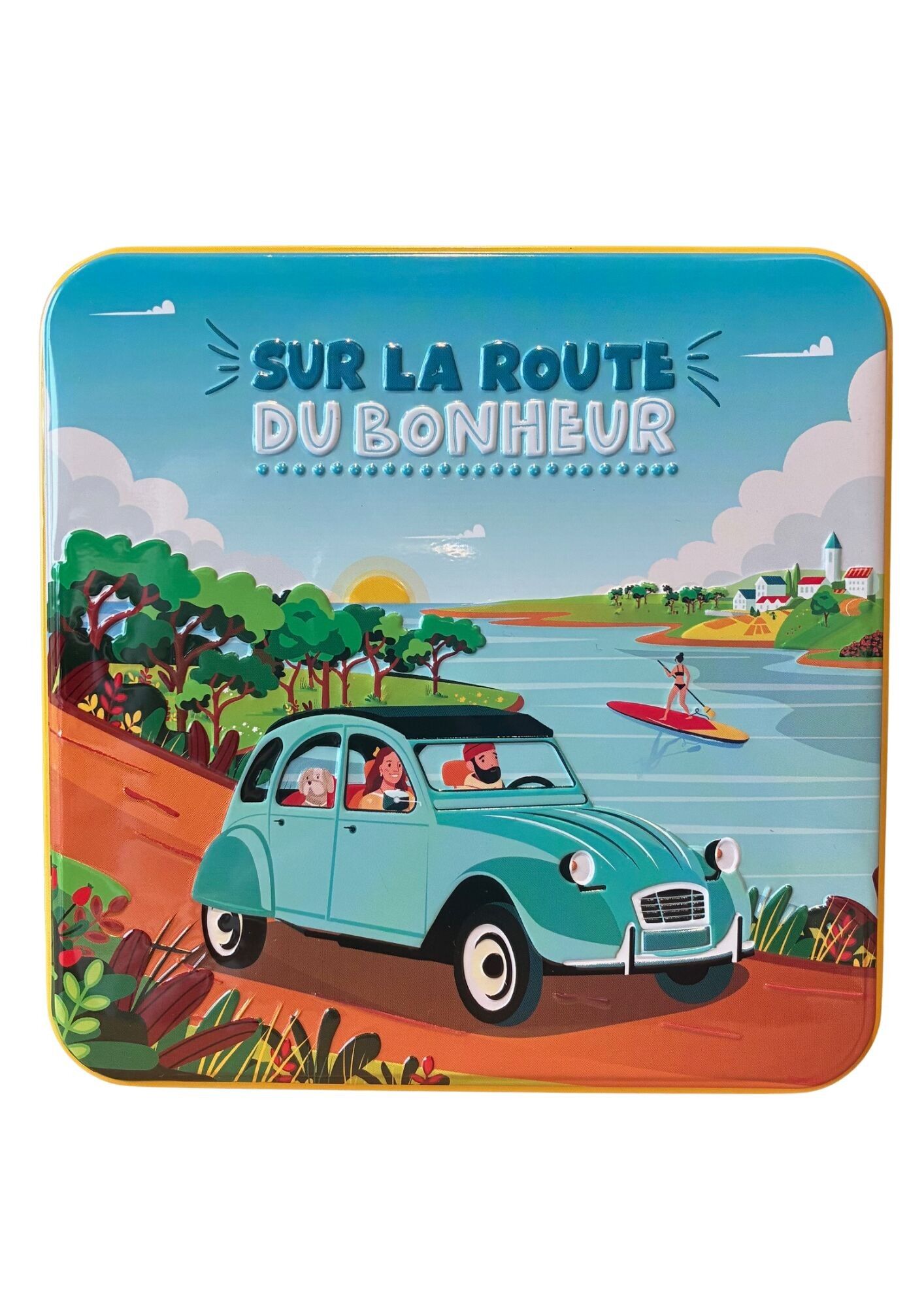 170g Metal Tin - Assorted Plain Cookies/Pucks - 2CV