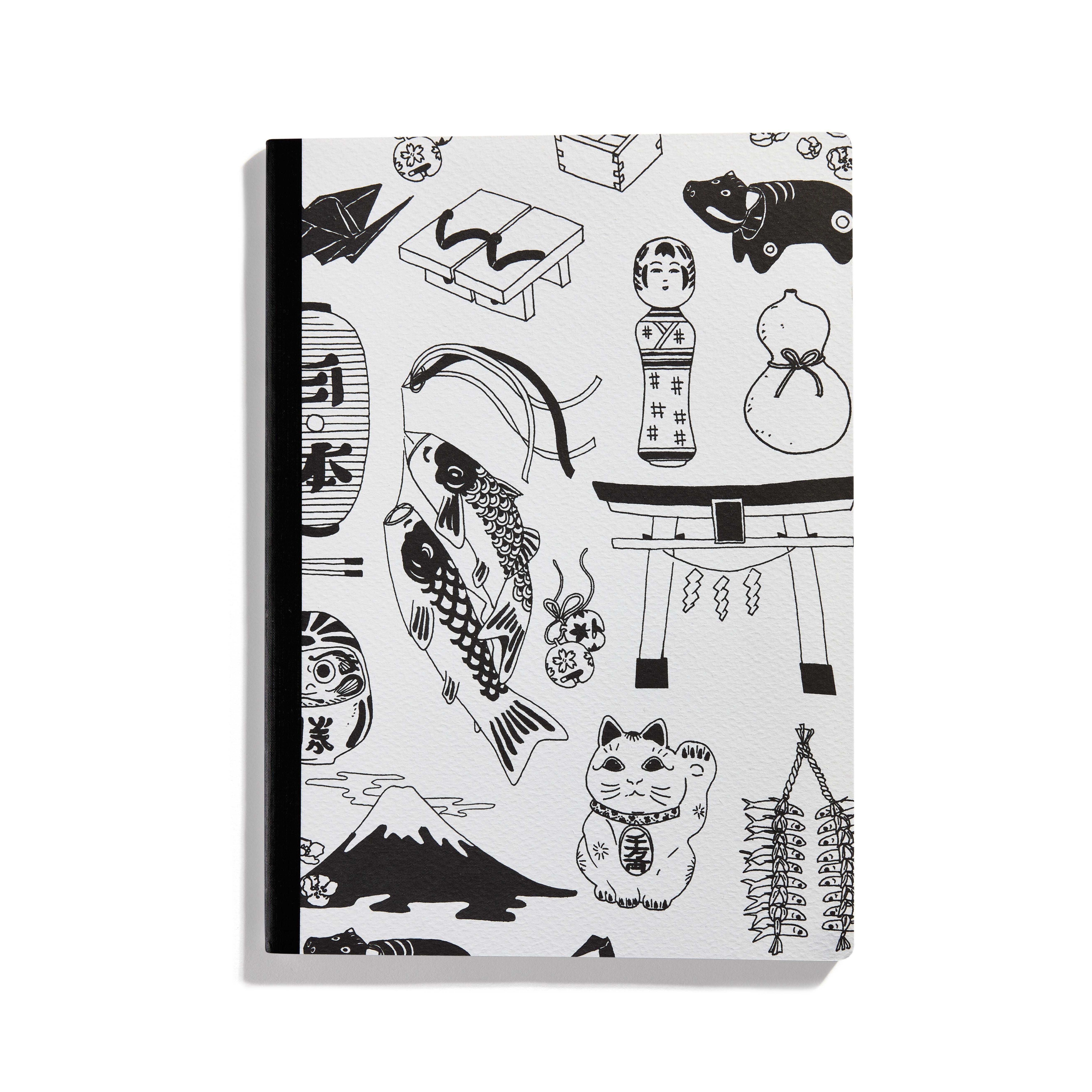 Skizzenbuch - 180x250mm "Traditionelles Japan"