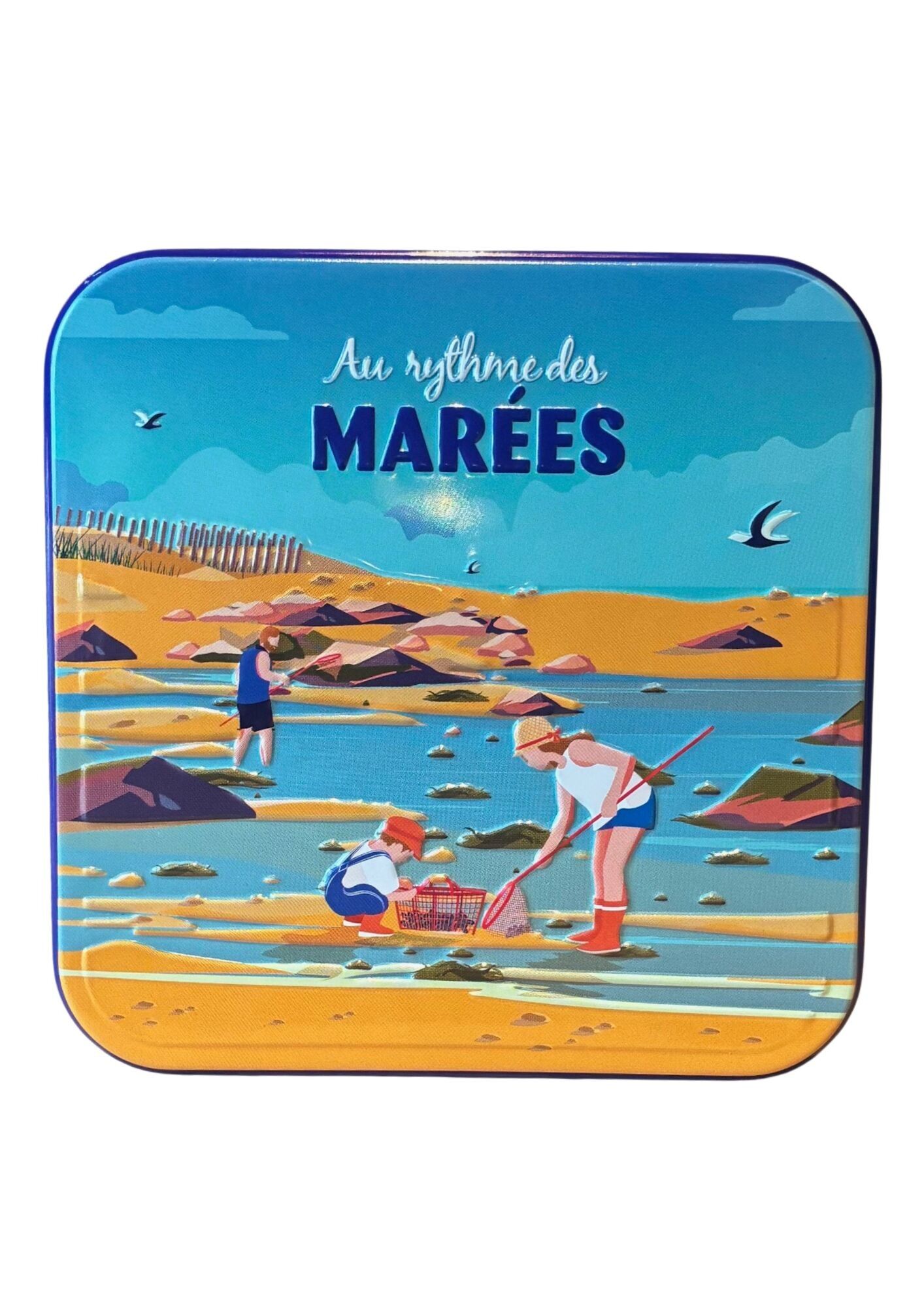 85g Metal Tin - Assorted Plain Cookies/Pastles - MAREE