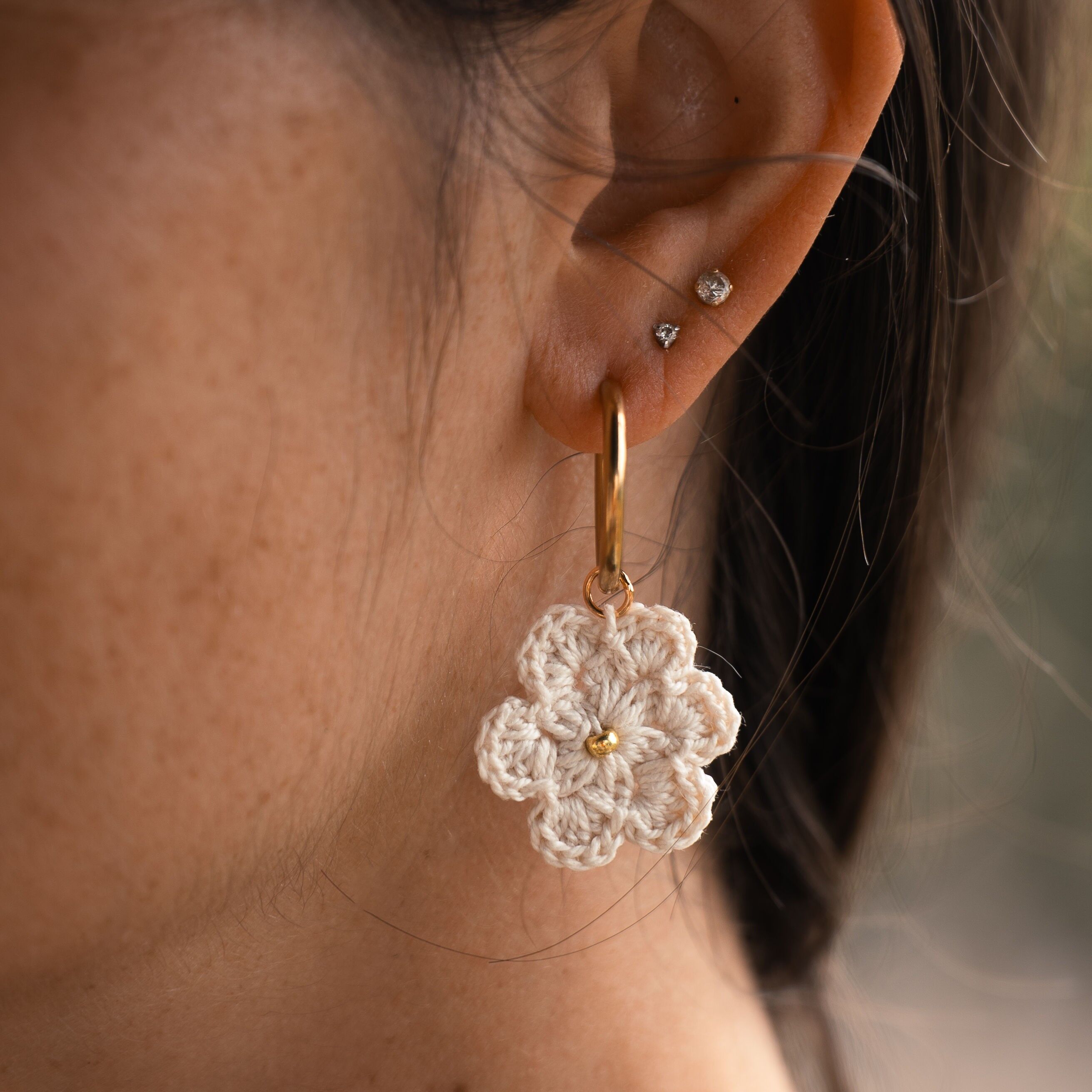 Mini Créole Fleur de Cerisier en coton