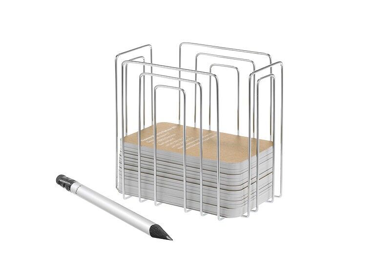 Visitenkartenständer aus Metall „Paper Collector“