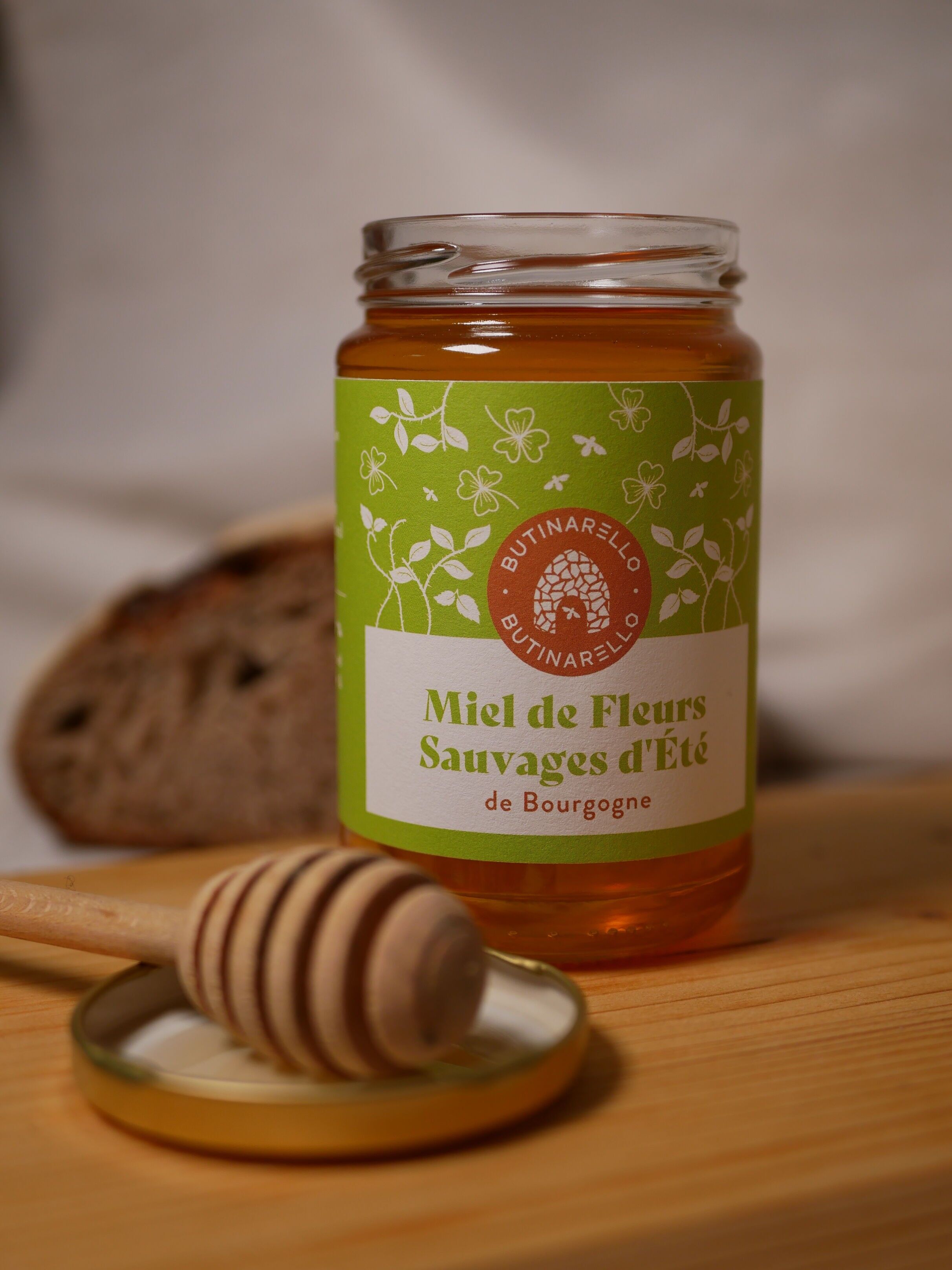 Miel de Fleurs Sauvages d'Éte Bio - Bourgogne - 400g