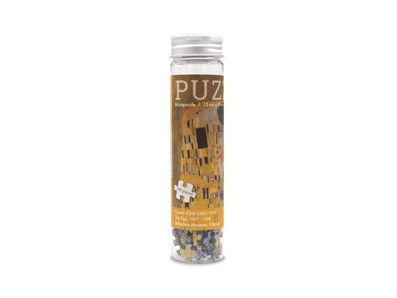 Micro puzzle, 150 pieces, KLIMT, The kiss