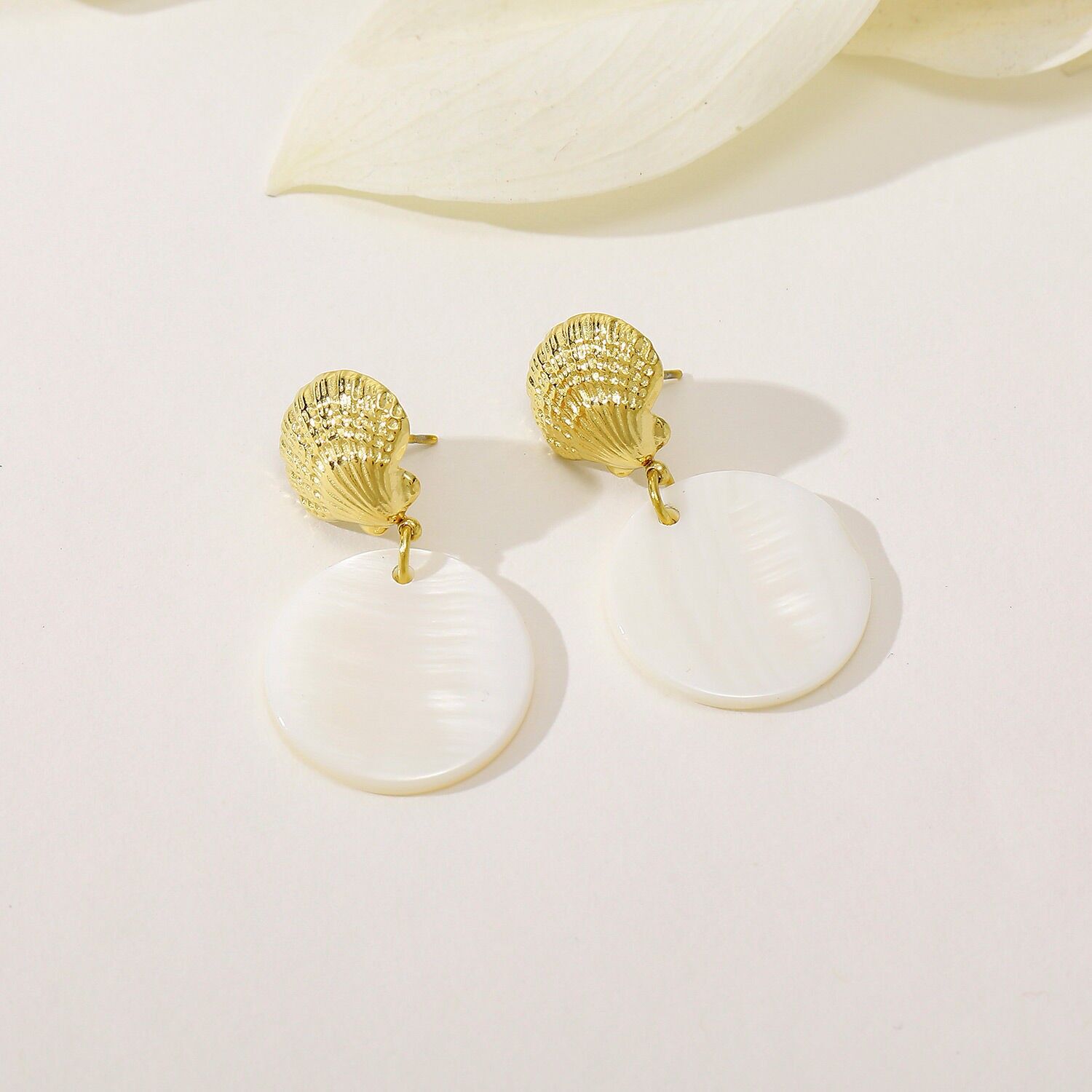 Stainless steel earrings - BO100439OR