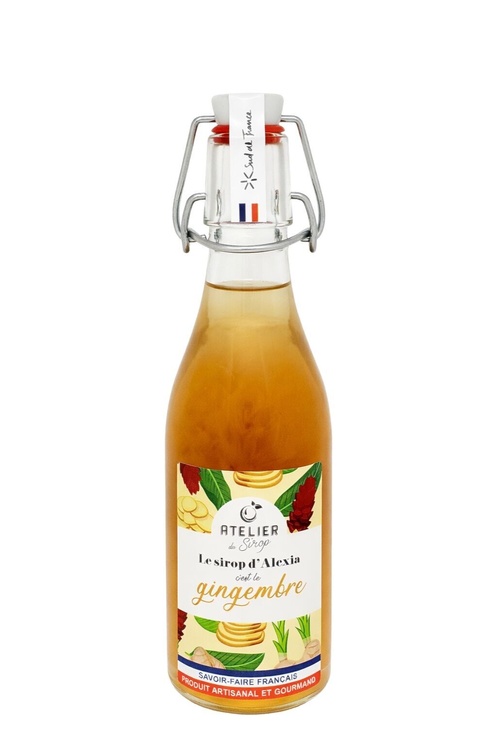 Artisanal Ginger Syrup 25 cl – Occitanie – France