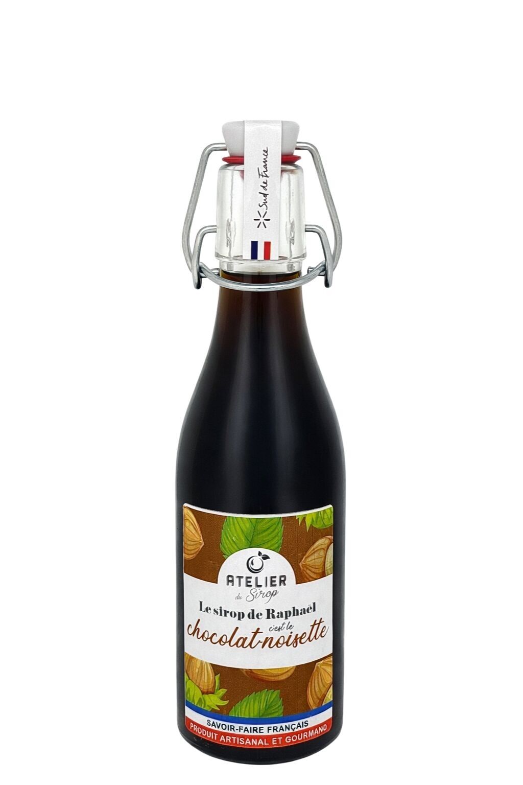 Artisanal Hazelnut Chocolate Flavored Syrup 25 cl – Occitanie – France