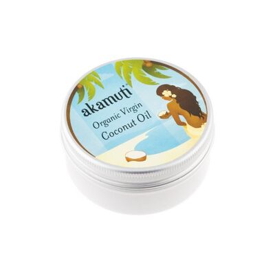 Akamuti Organic Coconut Oil 50g Tamaño de viaje