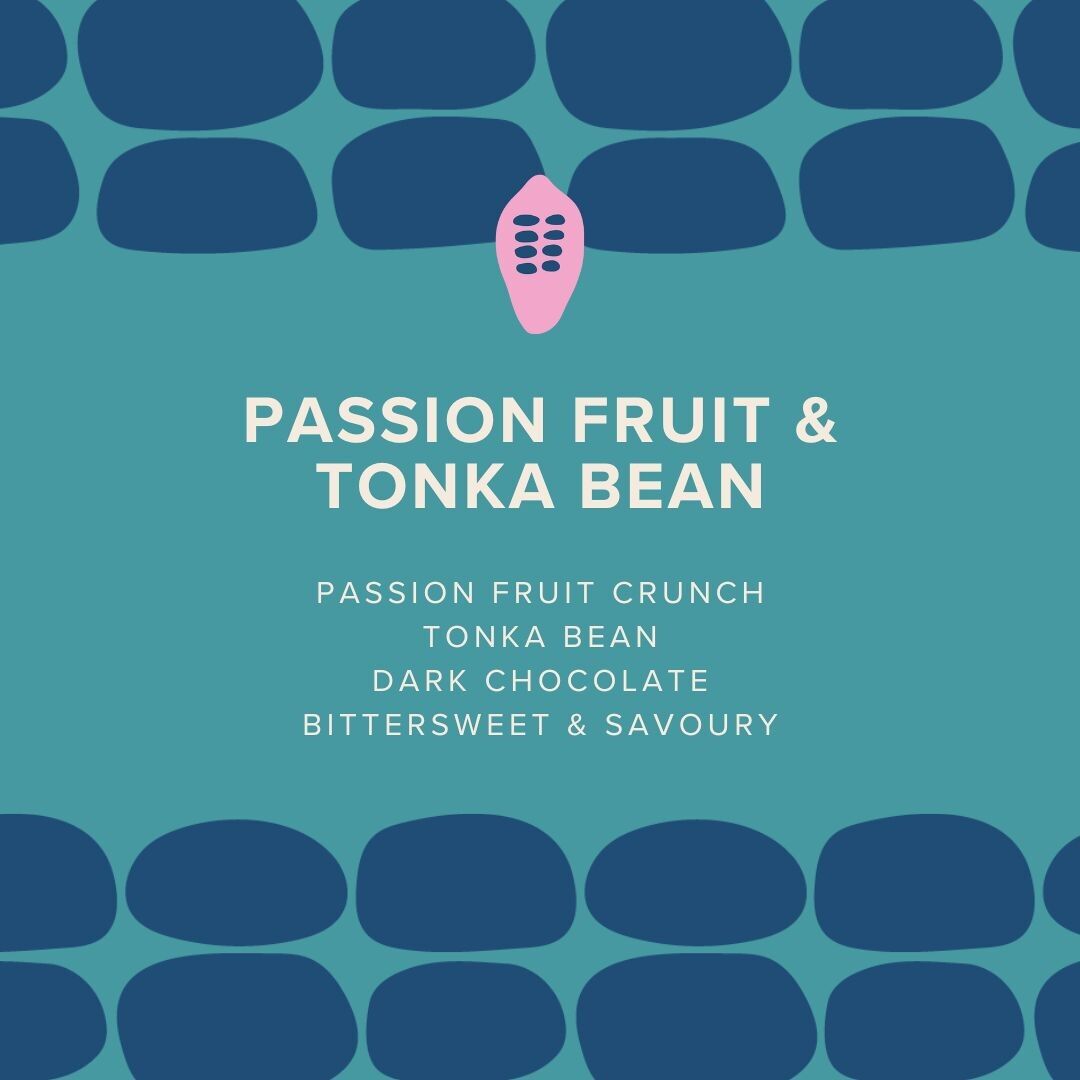 Passion Fruit & Tonka Bean (63% Dark)