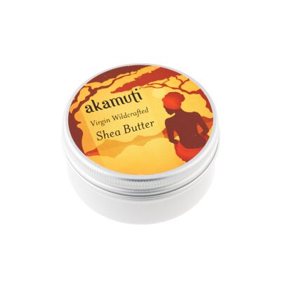 Akamuti Bio-Sheabutter vergine 40g Reisegröße