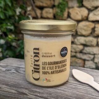 Crème crémeuse citron / Lemon curd - 130gr - STOCKAGE FRAIS