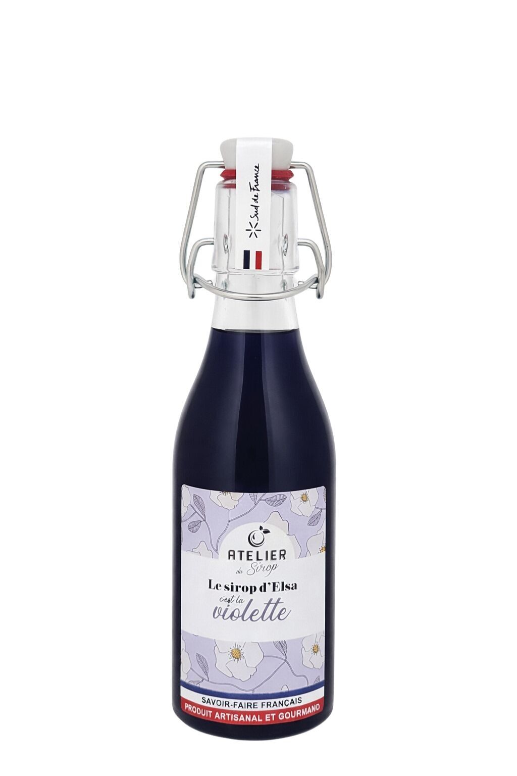 Artisanal Violet Flavored Syrup 25 cl - Silver Medalist 2025-2026