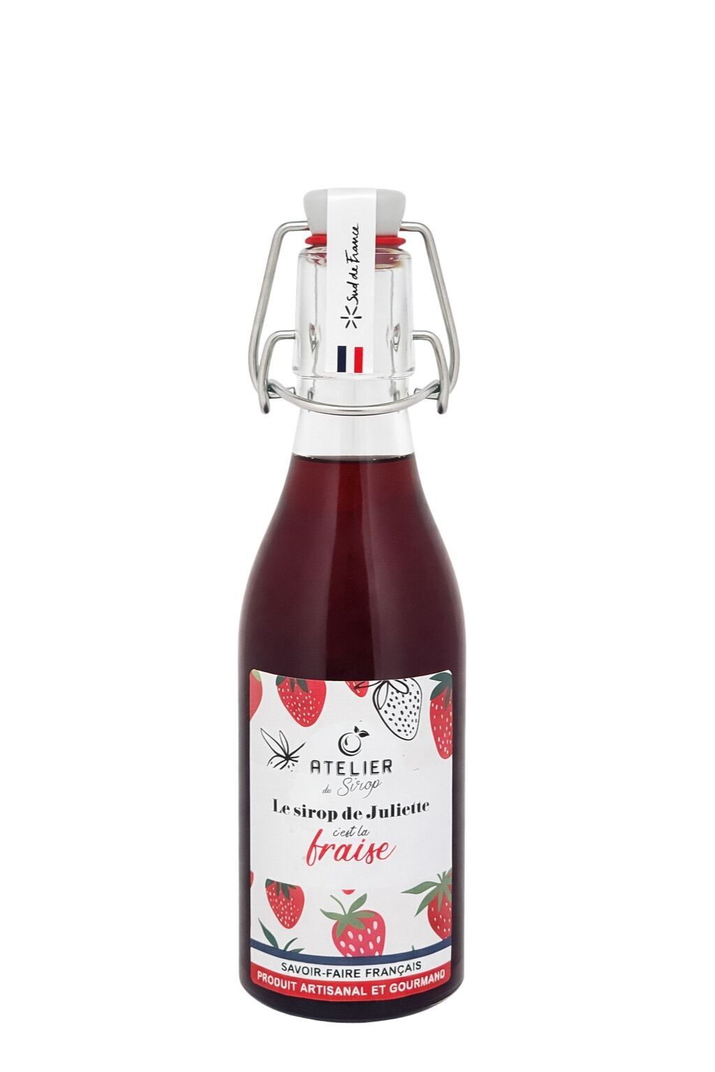 Artisanal Strawberry Syrup 25 cl – Occitanie – France