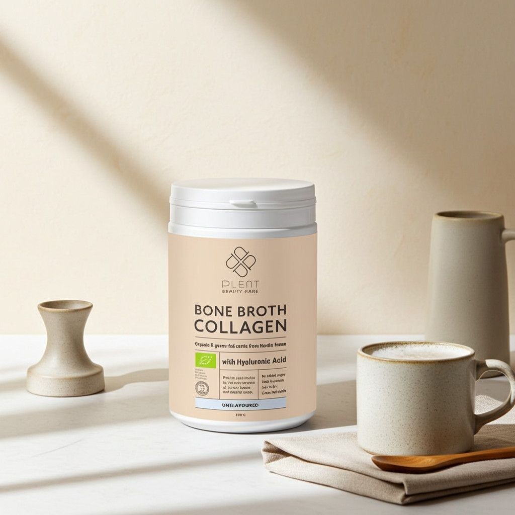 Organic Bone Broth Collagen – Neutral (300 g) | Plent Beauty