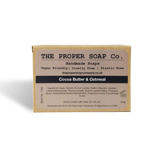 Cocoa Butter & Oatmeal Soap Bar