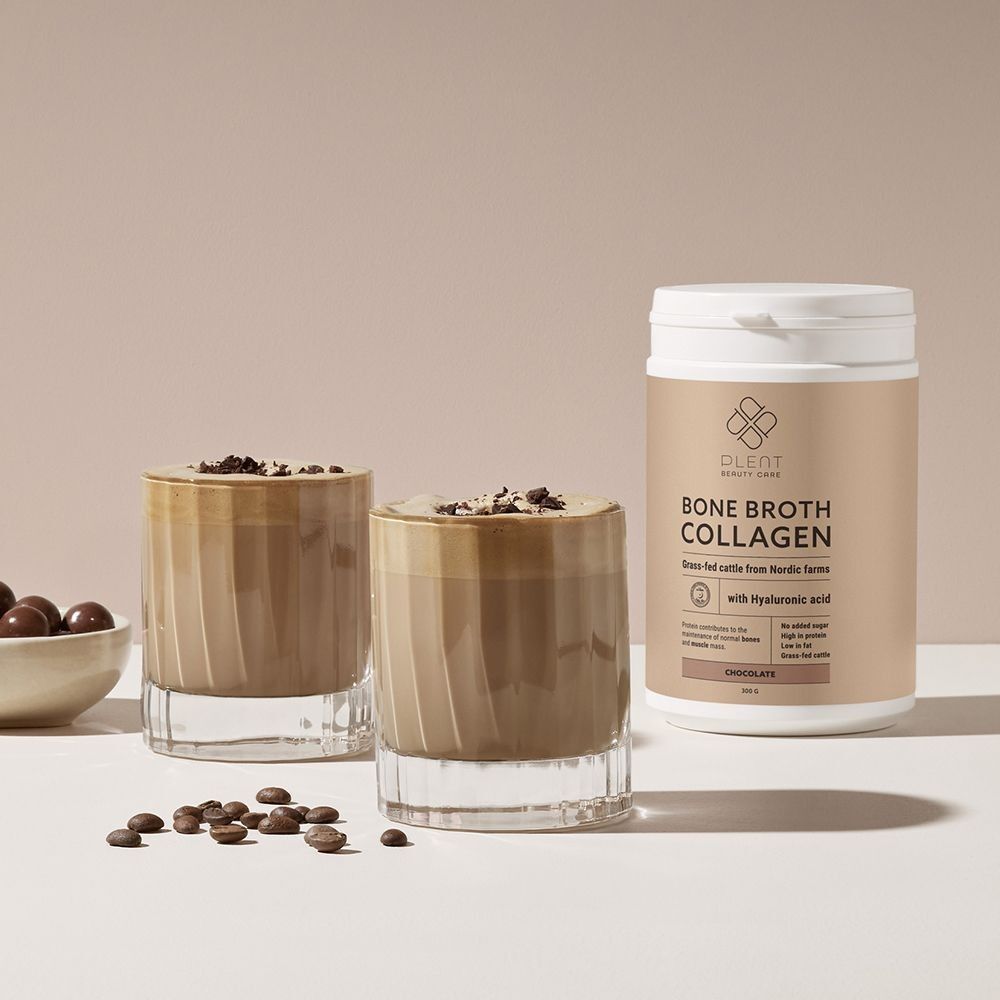 Bone Broth Collagen – Chocolate (300 g) | Plent Beauty