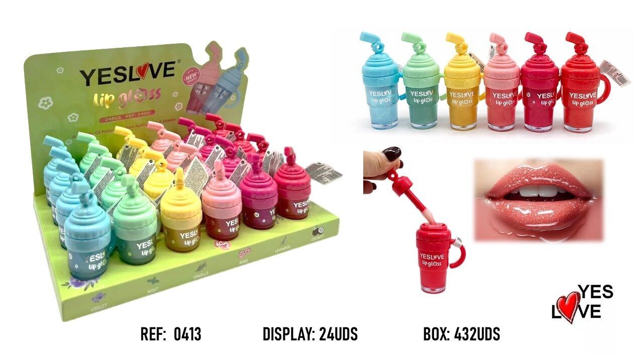 Feuchtigkeitsspendender Lipgloss Eissorbet