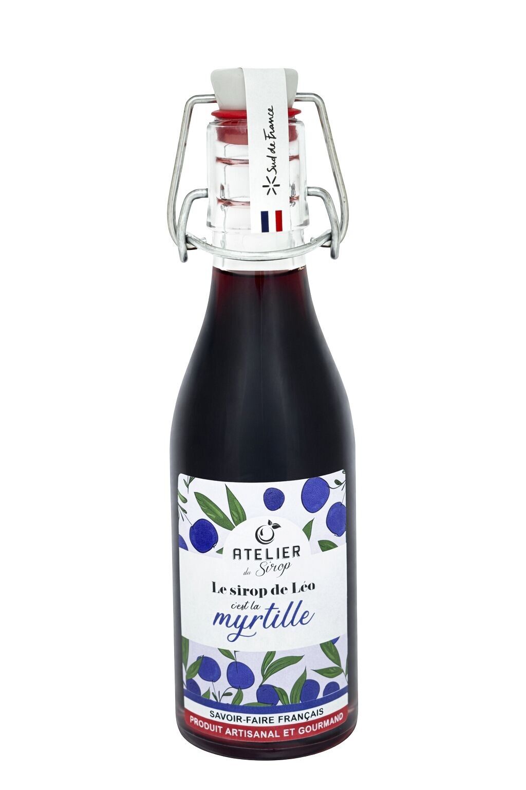 Artisanal Blueberry Syrup 25 cl – Occitanie – France