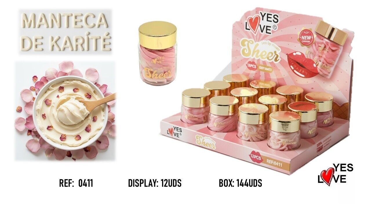 Lippenbalsam aus Sheabutter