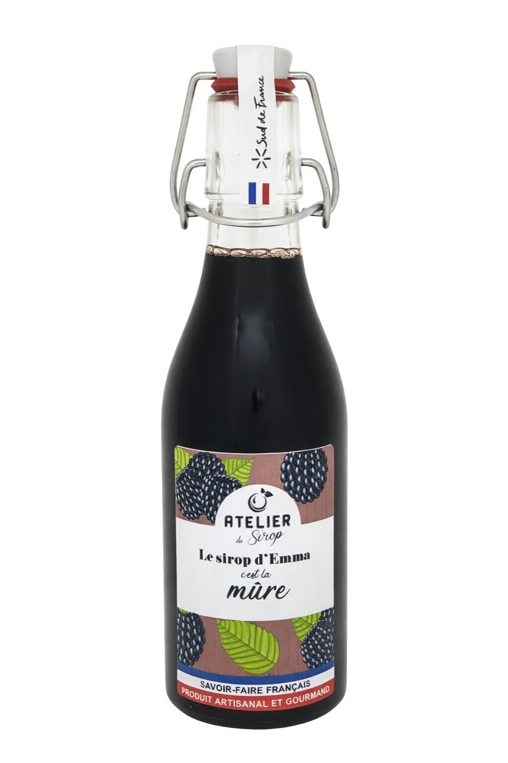 Artisanal Blackberry Syrup 25 cl – Occitanie – France