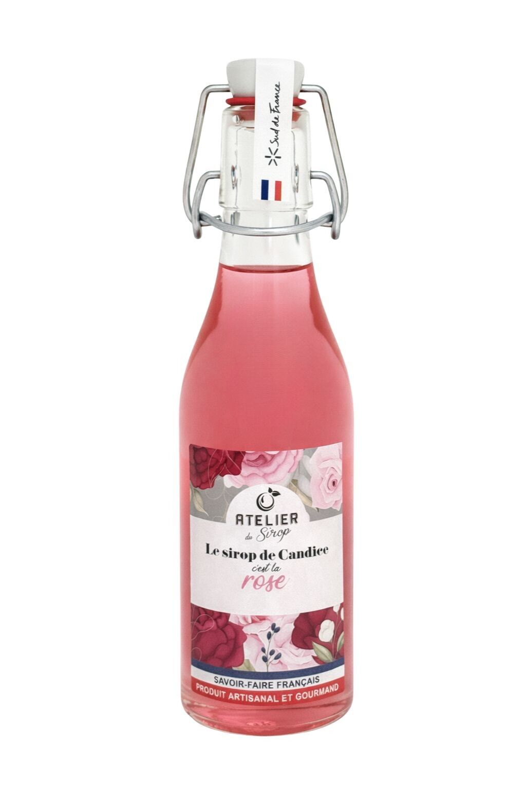 Artisanal Rose Syrup 25 cl – Occitanie – France