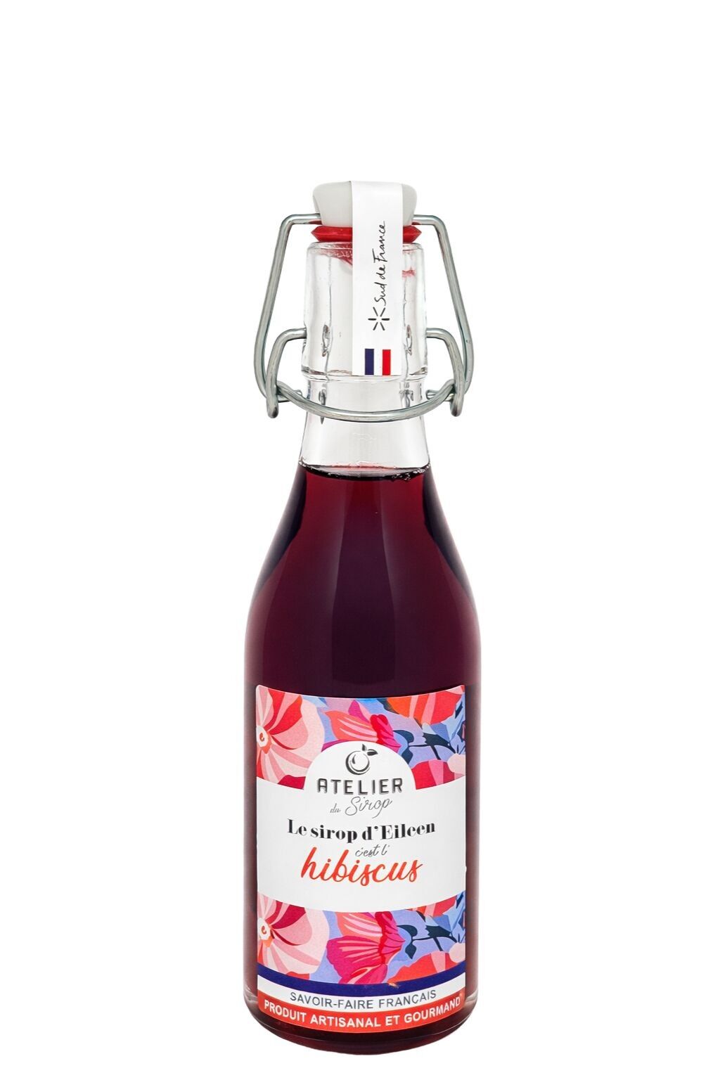 Handmade Hibiscus Flower Syrup 25 cl – Occitanie – France
