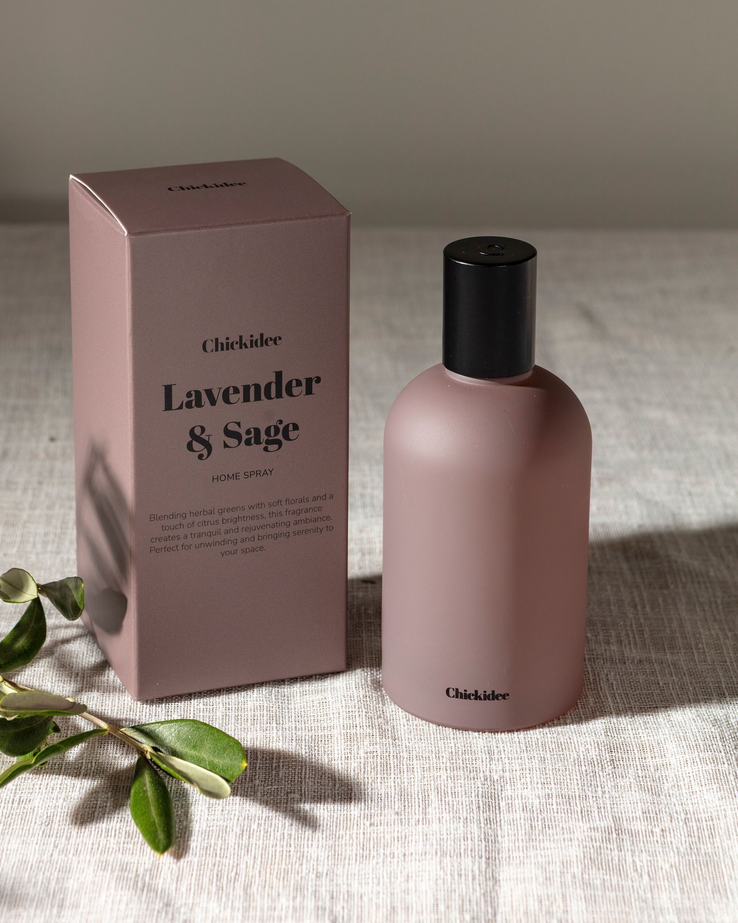 Spray d'intérieur à base de lavande et de sauge