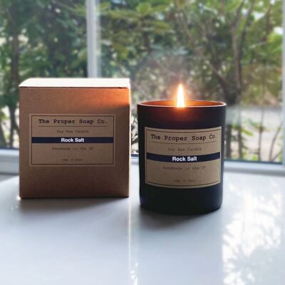 Rock Salt Soy Wax Candle