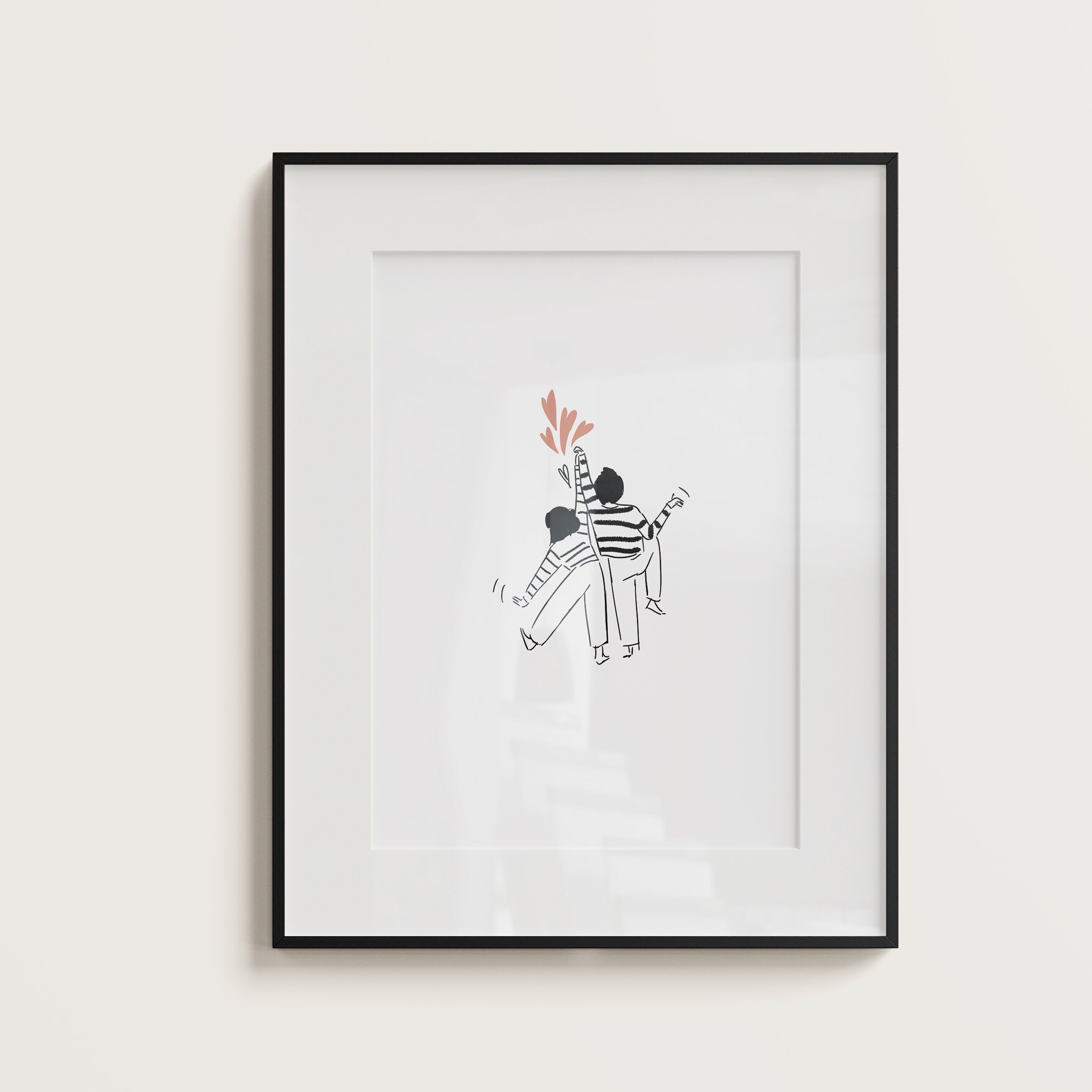 Illustrated poster "Party"