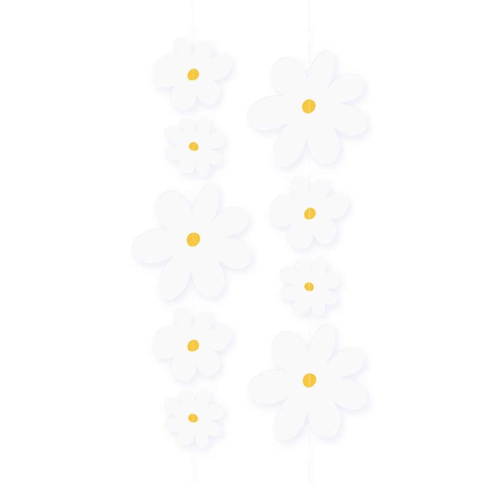 Papel para guirnaldas de 2 m - Margaritas