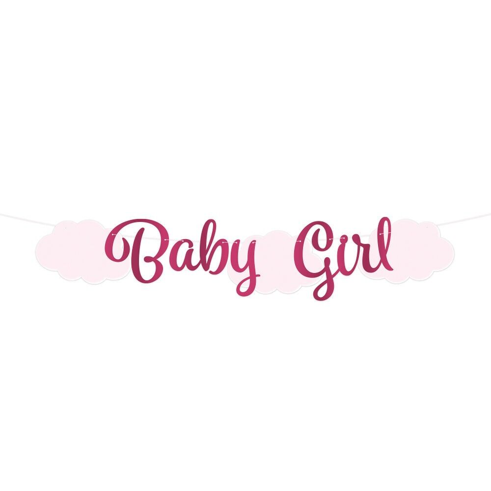 Bannière de lettres - Bébé fille
