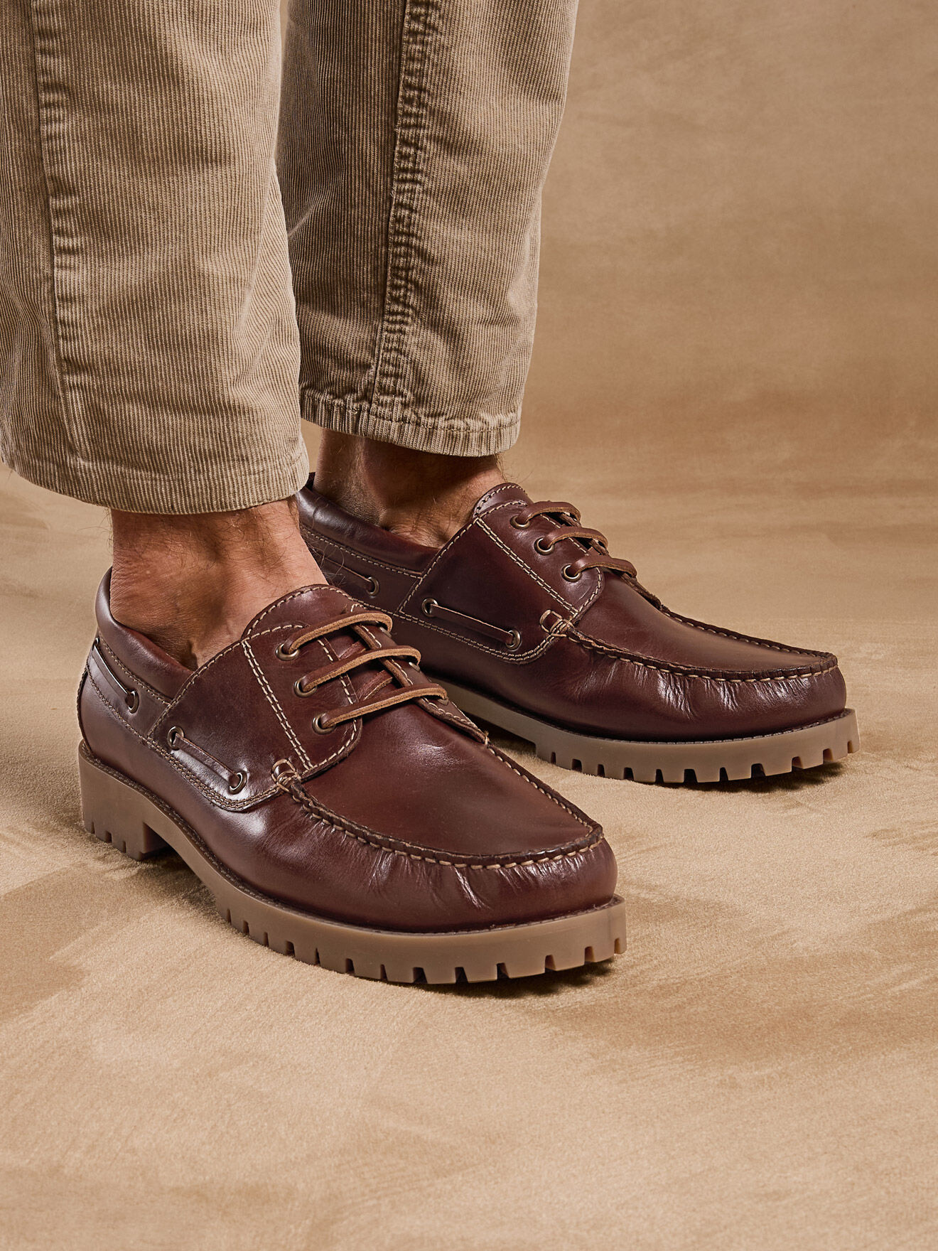 Derbies et et chaussures pour femme pour homme homme style bateau (2013226_0023)