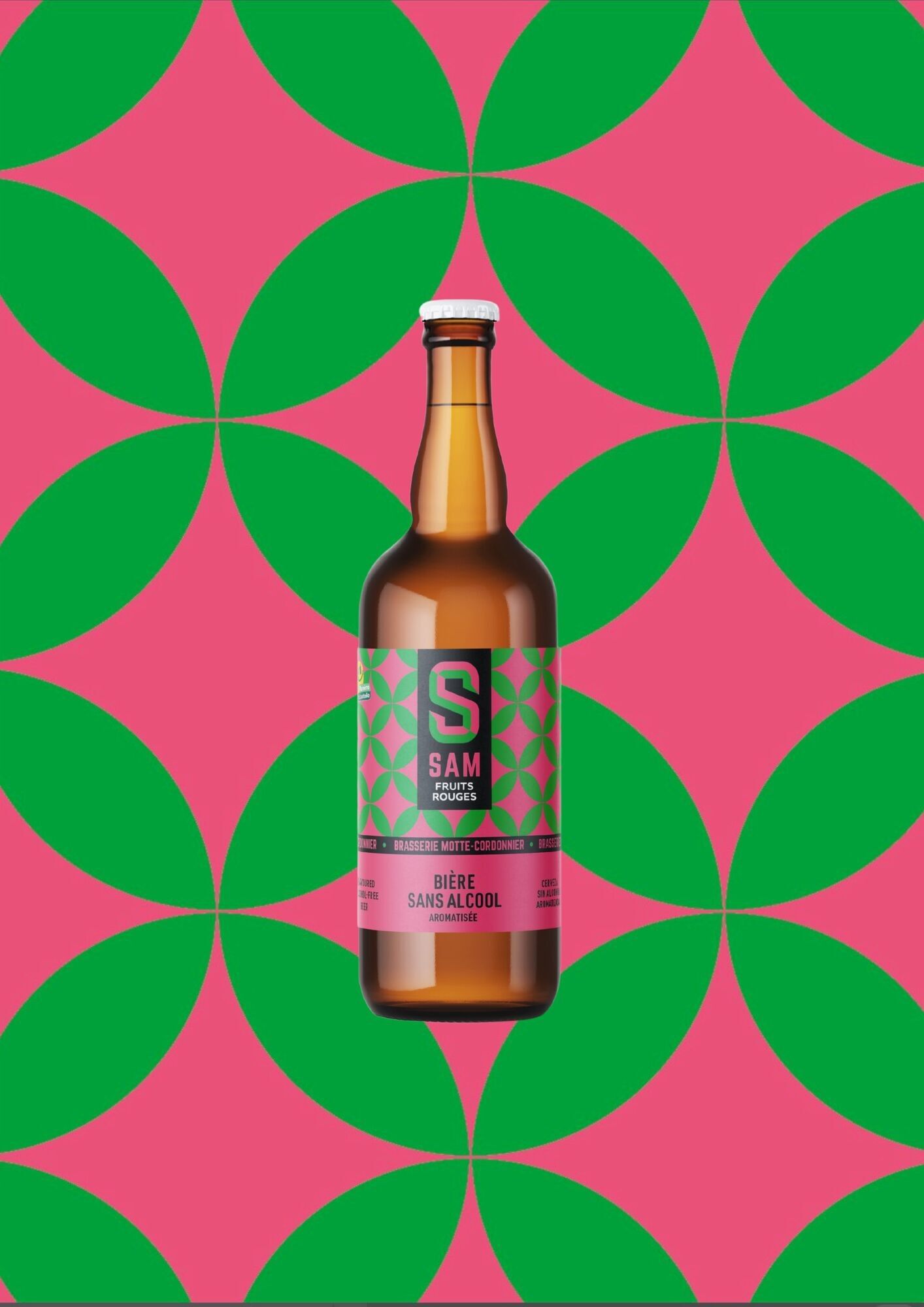 SAM Red Fruits Beer, Non-Alcoholic, 0°75cl