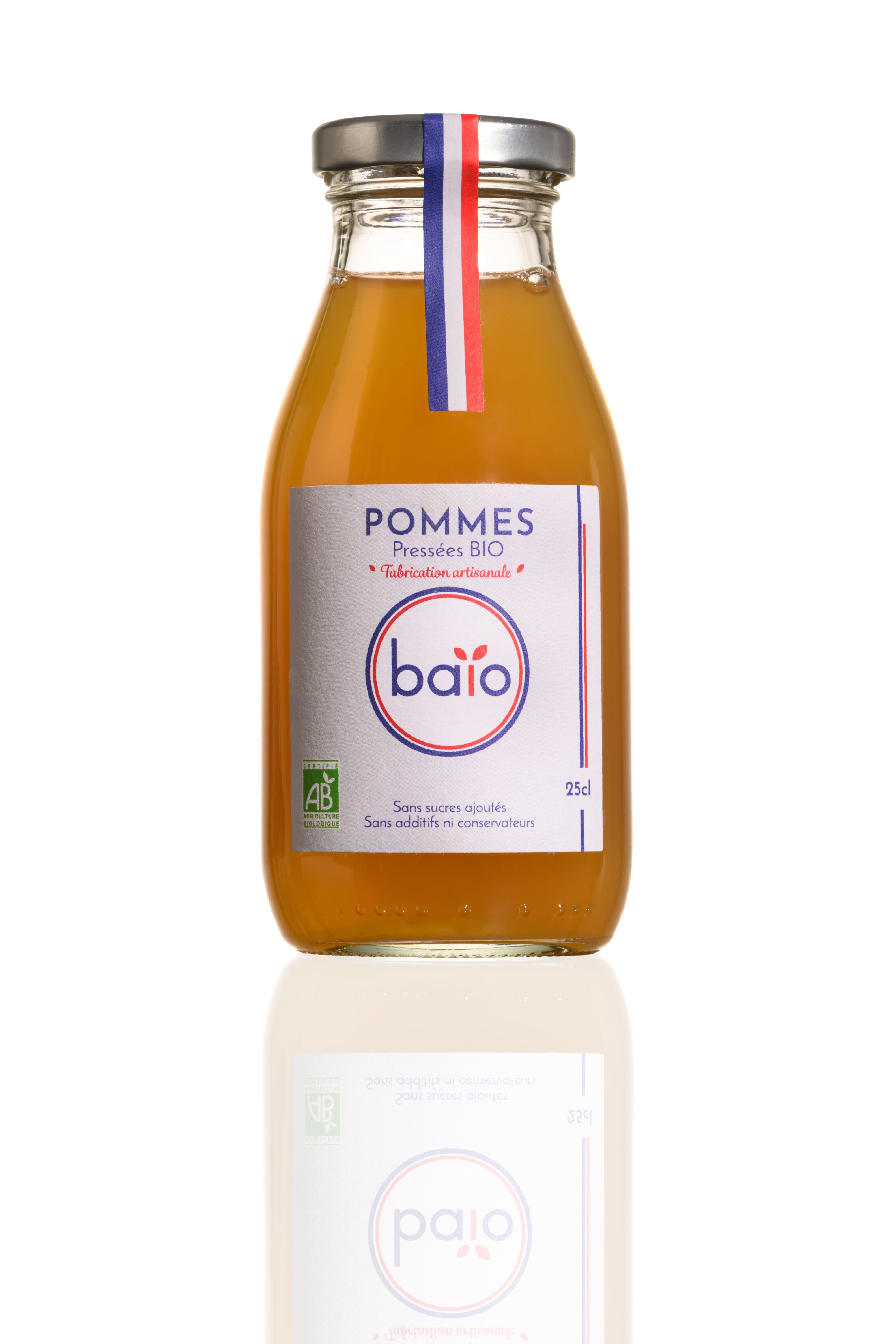 Jus de pommes 25cl BIO
