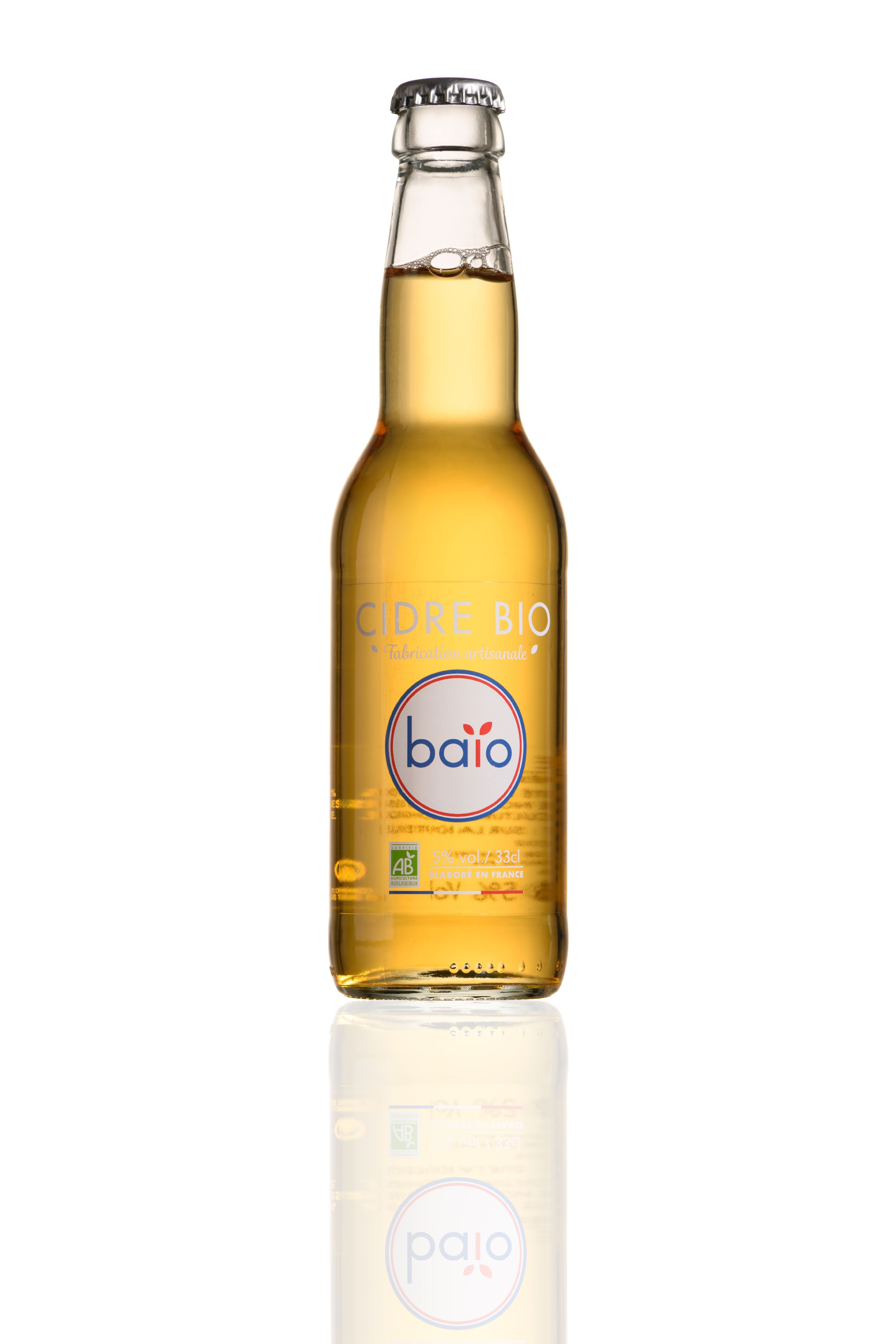 Cidre demi-sec "l'harmonieux"  33cl BIO