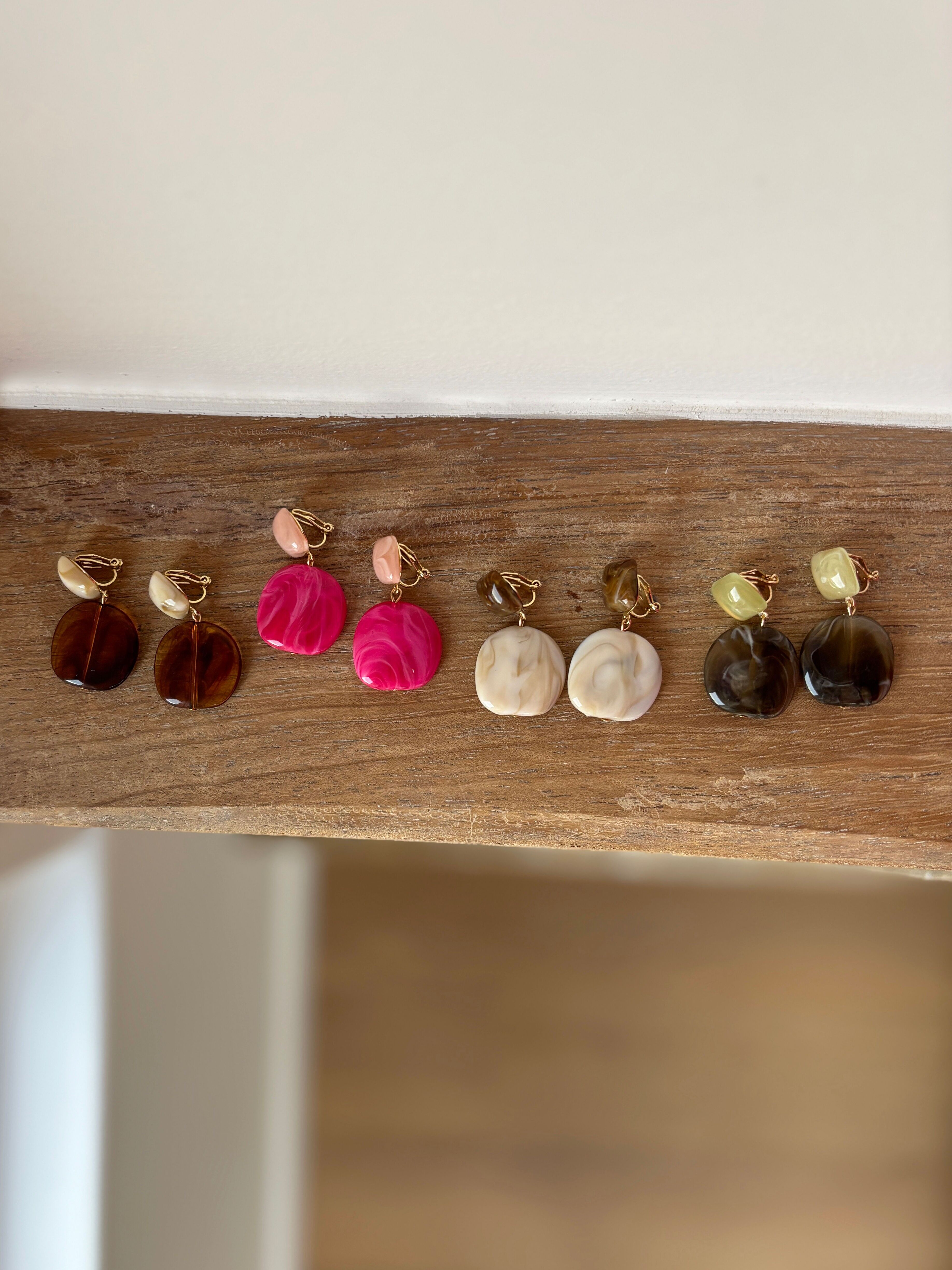 CLAUDIA EARRINGS (clip-on earrings)