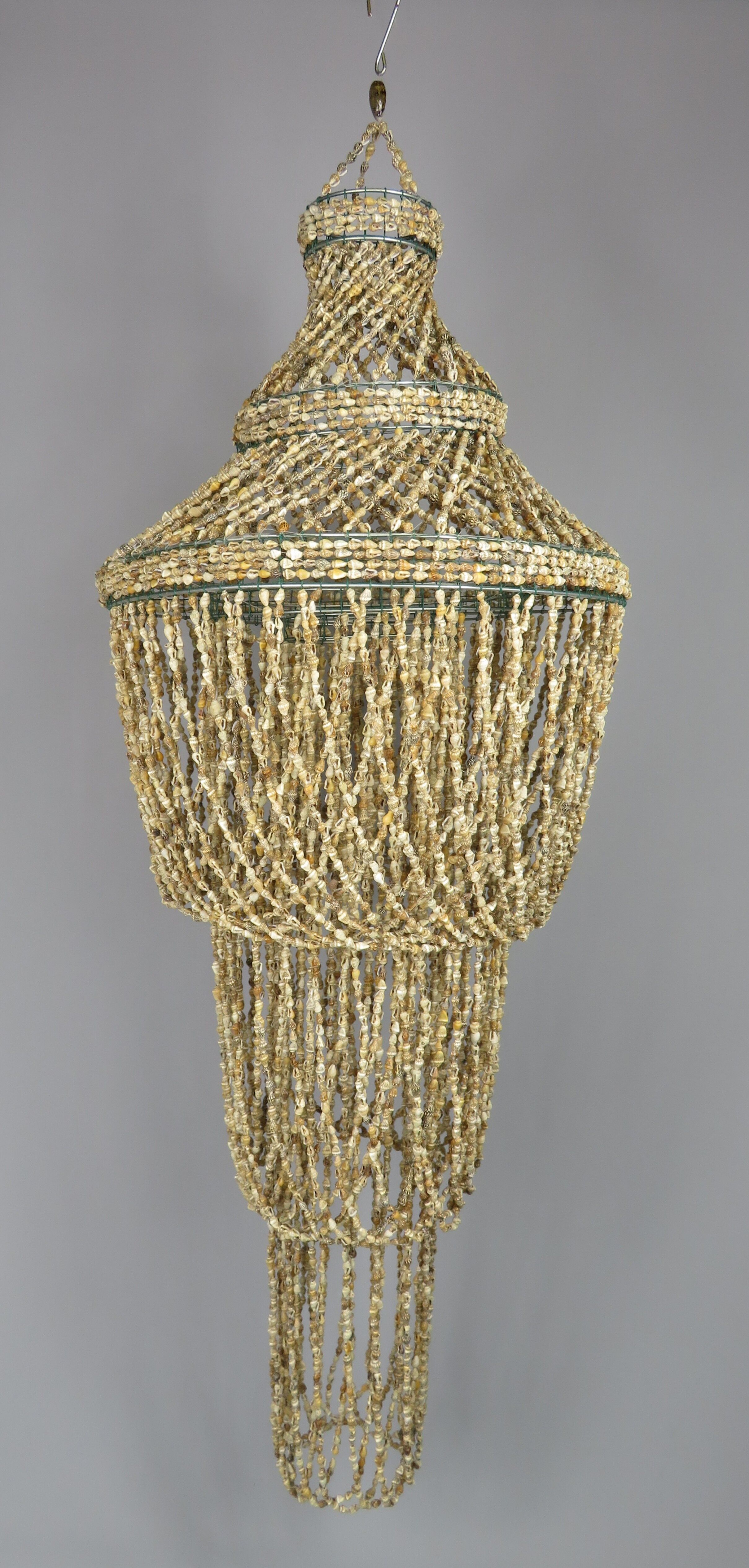 Lamp beras hitam super large ibiza pendant - handmade - handmade - pendant - natural shell decoration - shells - decoration - shell - shells - ibiza style