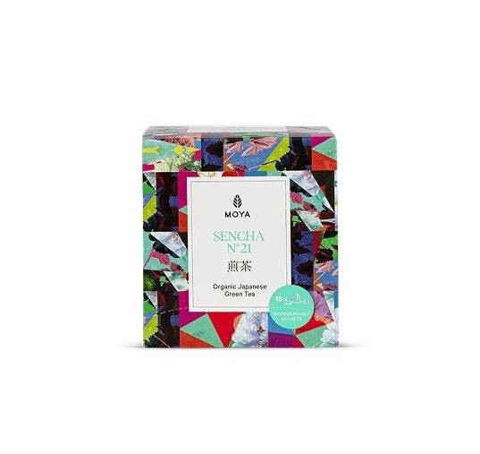 Moya Sencha Organic Japanese Green Tea in tea bags 15 x 1,5g
