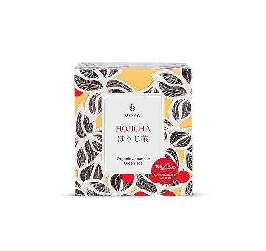 Moya Hojicha Organic Japanese Green Tea in tea bags 15 x 1,5g