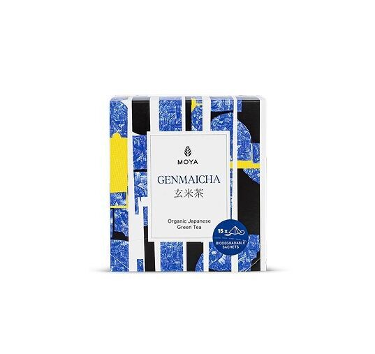 Moya Genmaicha Organic Japanese Green Tea in the bags 15 x 1,5g